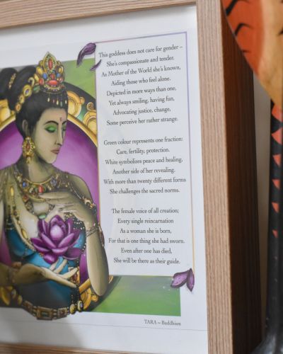 Boginja budizma Tara ART PRINT