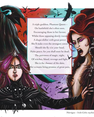 Celtic Goddess Morrigan ART PRINT