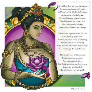 Buddhist Goddess Tara ART PRINT