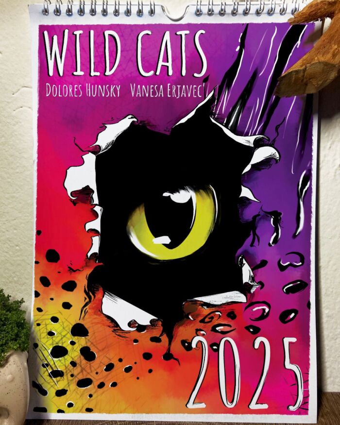 Wild Cats 2025 Calendar