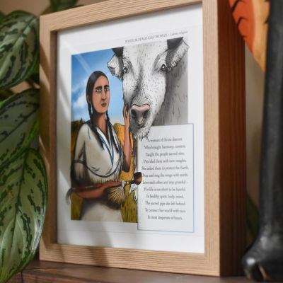 Native American Goddess ART Print
