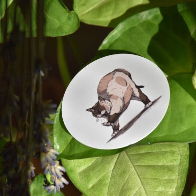 Sleepy CAT Sticker