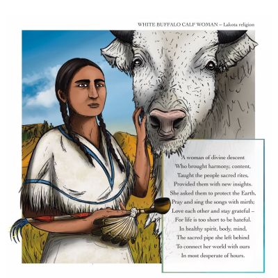 Native American Goddess ART Print