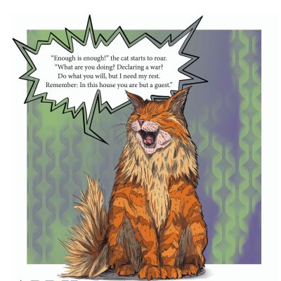 (Un)Supportive Cat ART Print