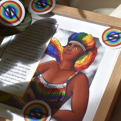 Mbaba RAINBOW Sticker