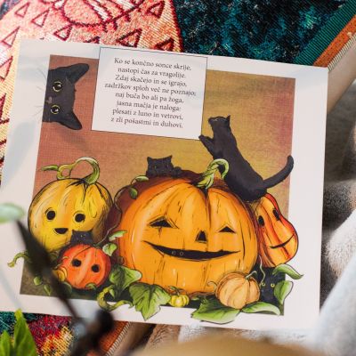 Halloween Cat ART Print