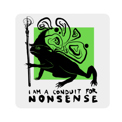 Frog Sorcerer Sticker