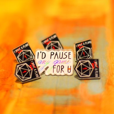 Gamer Love Pin
