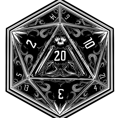 DnD Dice Magnet